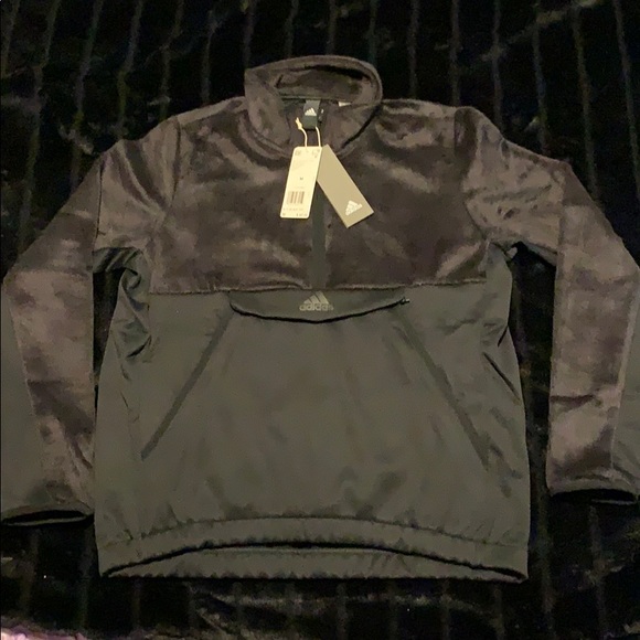 š· Adidas - Half Zip Sweater - 3 Pockets - NWT